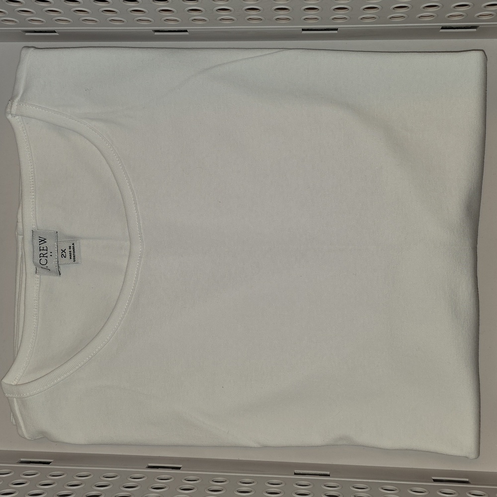 J. Crew Soft White Top